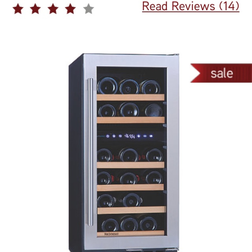 Wine cooler brand name WINE. ENTHUSIAST